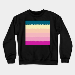 Waves Of Soft Colors Crewneck Sweatshirt